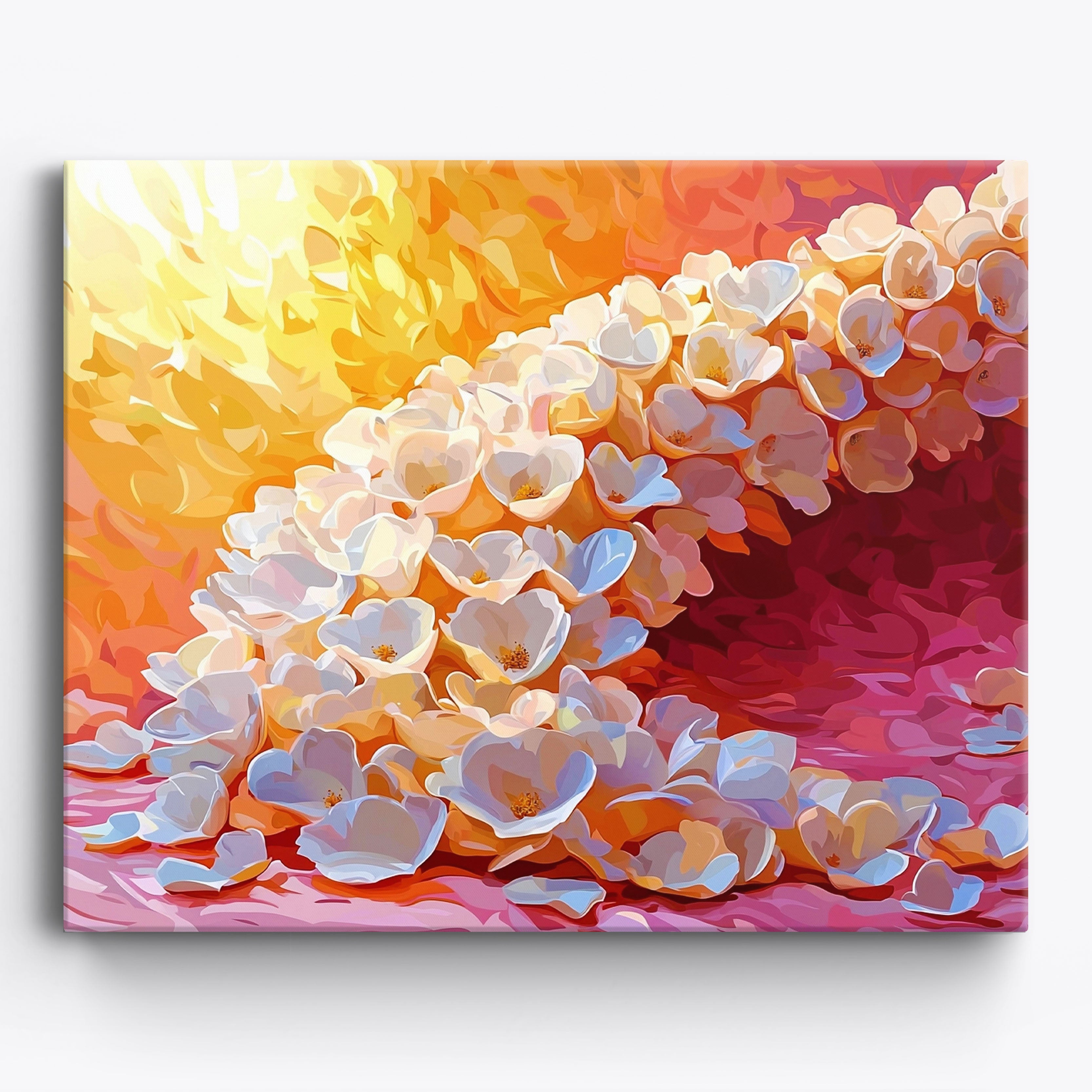 Rose Spiral No Frame / Regular (15.75"x19.7"/40x50cm)