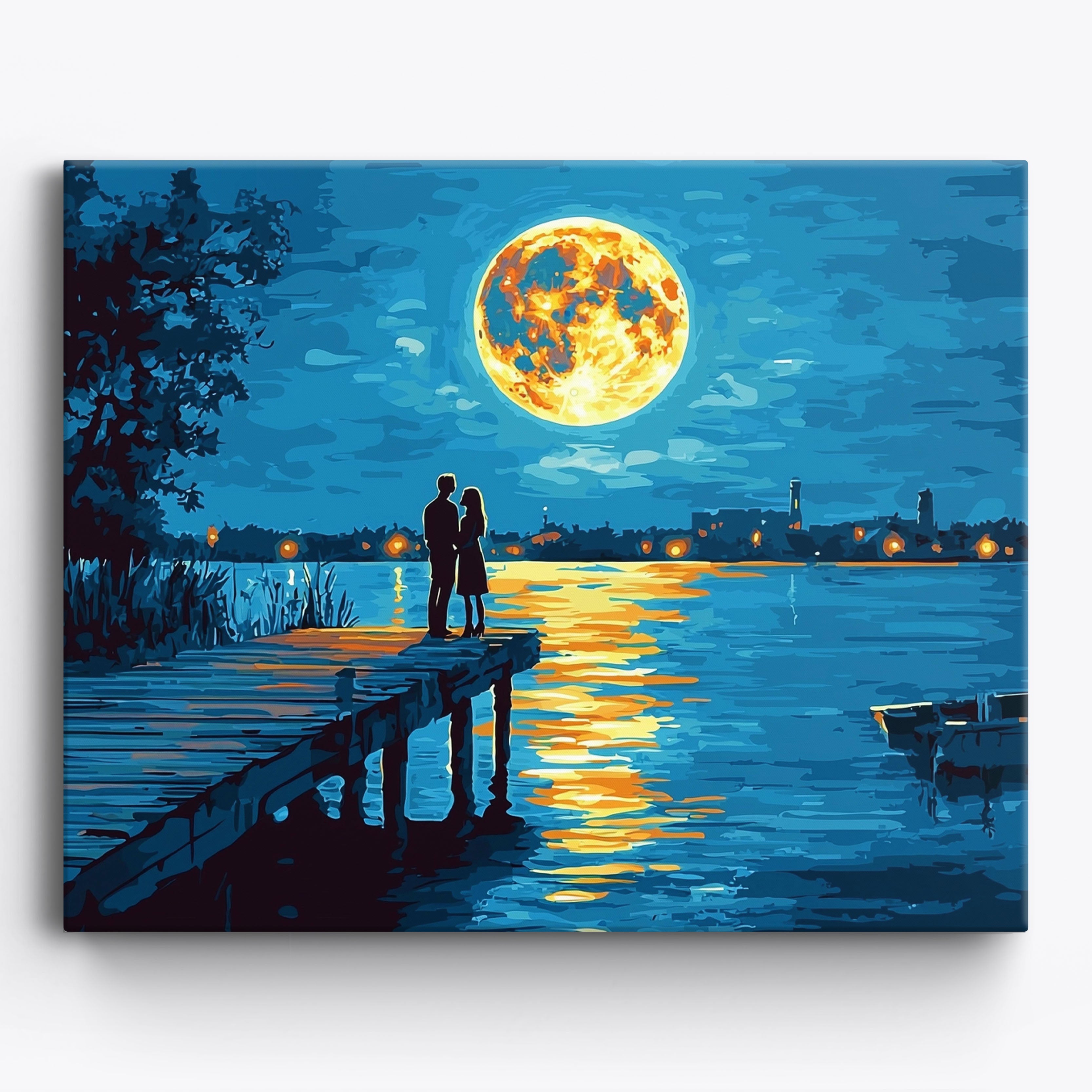 Silvery Tranquility No Frame / Regular (15.75"x19.7"/40x50cm)