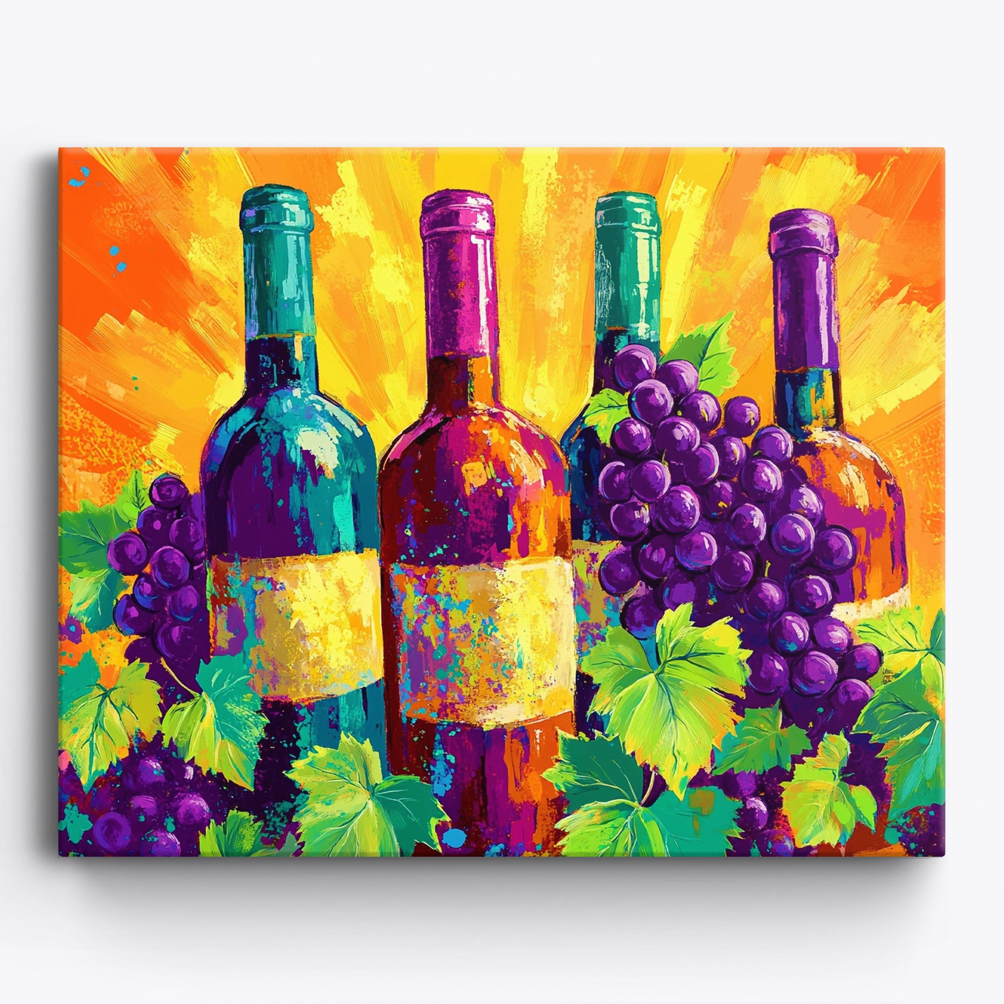 Electric Wine No Frame / 50x40cm