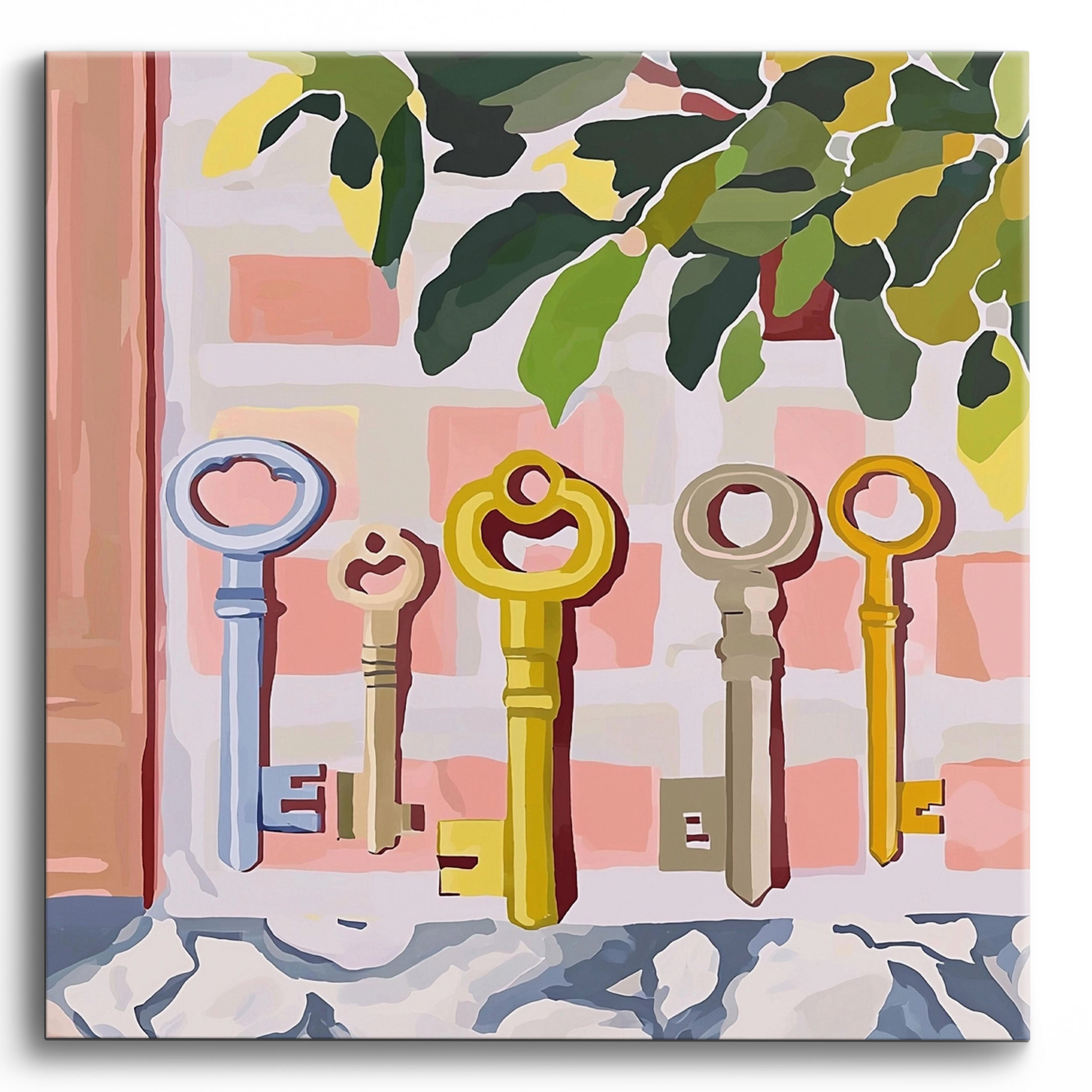 Key Harmony No Frame / 40x40cm