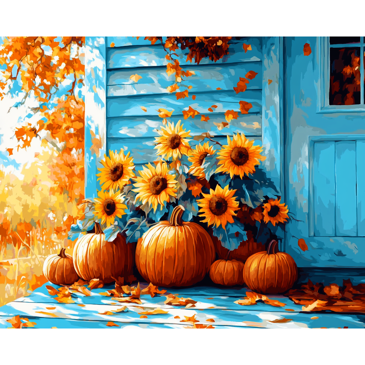 Colorful Porch