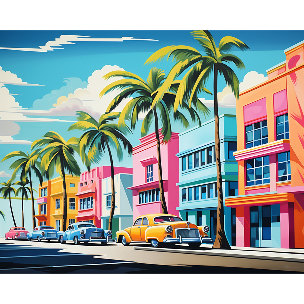 Vibrações de Miami South Beach